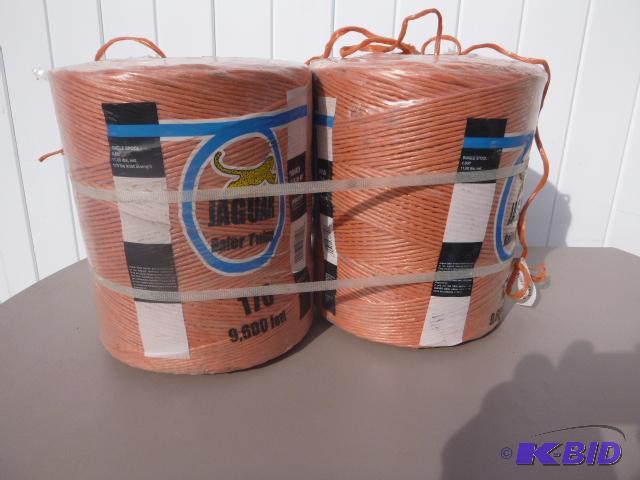 lot 193 image: Two Bails of Plastic Twine...
