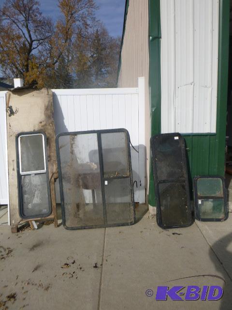 lot 195 image: Four Used TV Windows Various sizes....