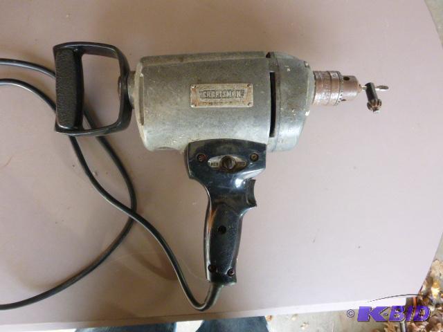 lot 224 image: Craftsman 12" Drill Tested and works....