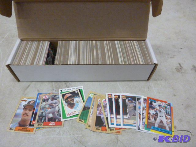 lot 23 image: Baseball Cards Approximately 700....