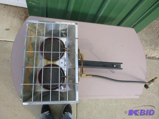 lot 231 image: Mr. Heater 2 Burner Propane Heater...