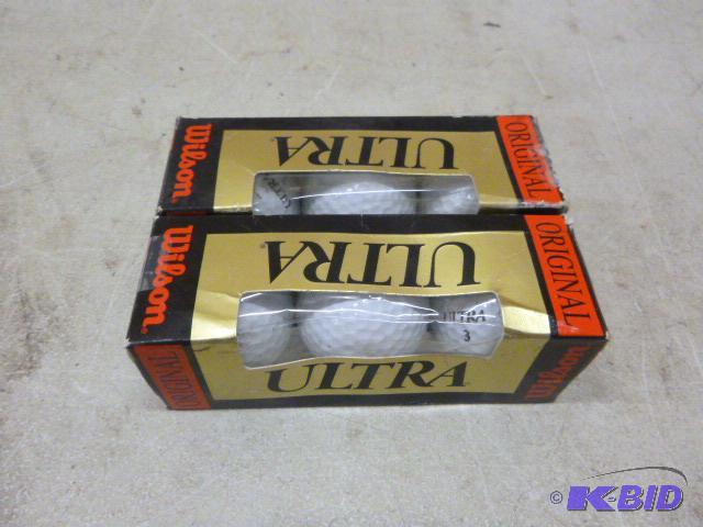 lot 48 image: Two Sleeves of Wilson Ultra Golf Balls...