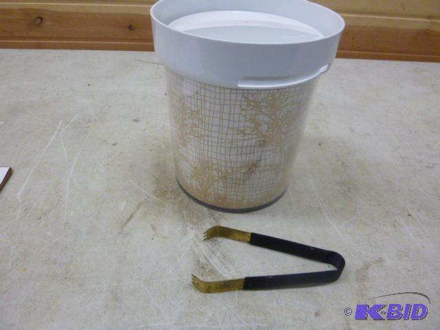 lot 53 image: Ice Bucket with Tongs...