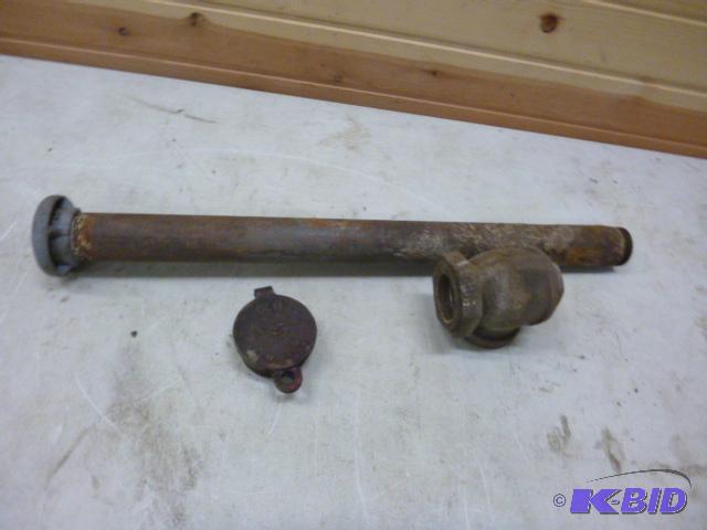 lot 69 image: Gas Pump Fuel Tank, Check Valve and Gas Breat...