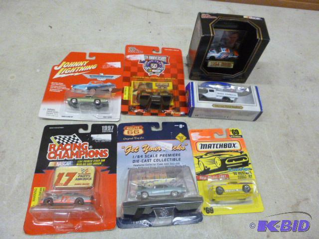 lot 76 image: Seven Collectible Toy Cars...