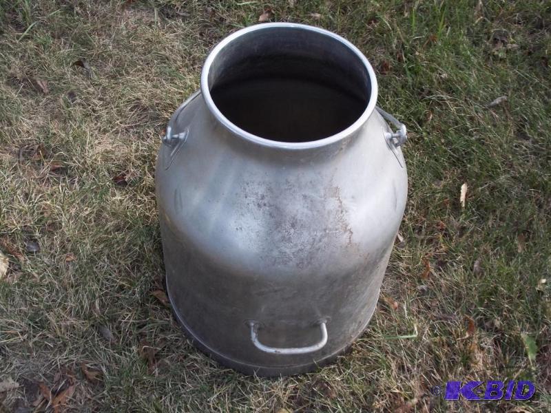 lot 43 image: Stainless steel De Laval Milk Can...