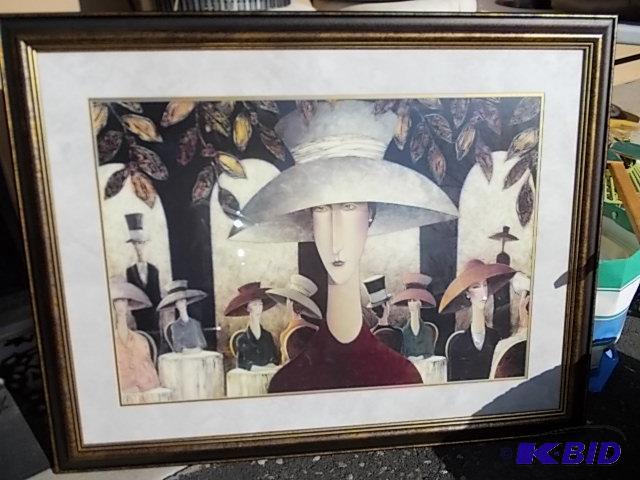 Framed Picture 45 x 35 Kendall Jeans Classic ...