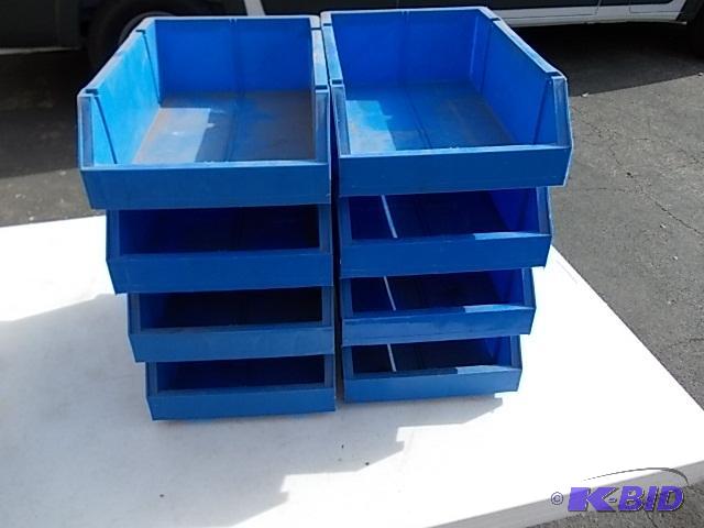 Set Of 8 Parts Bins...