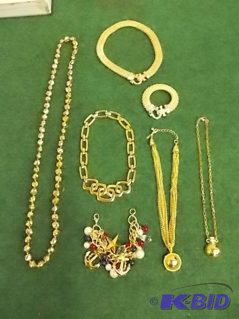 Lot Of Assorted Goldtone Jewelry...