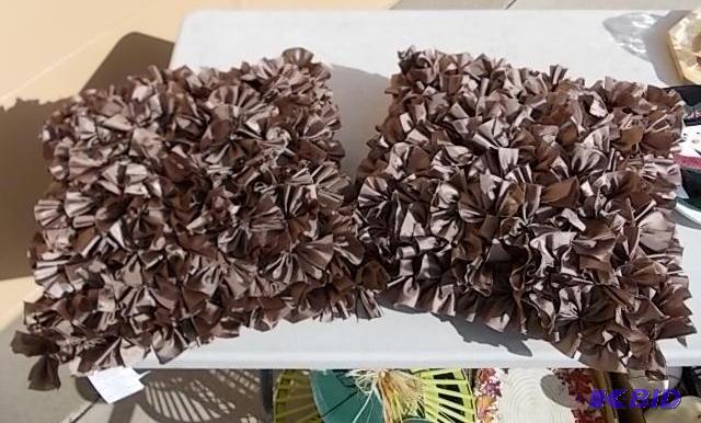 2-Fancy Ruffle Pillows...