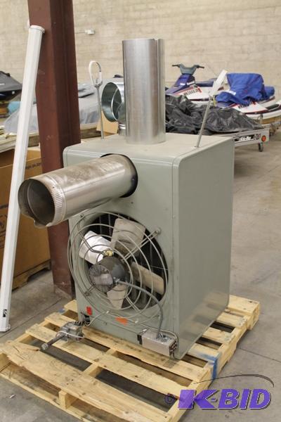 lot 10 image: MODEN Commercial Gas Fired Unit Heater  ...