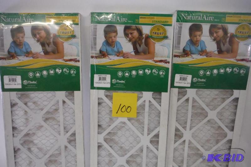 Naturalaire Standard Pleat Filter 10  X 30  X 1 