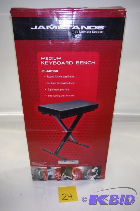 Ultimate Support JSMB100 Medium Keyboard Bench
