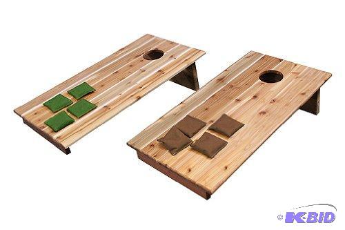 Gronomics Bean Bag Toss Game Board Set with Bean Bags, 24 by 48 by 12-Inch