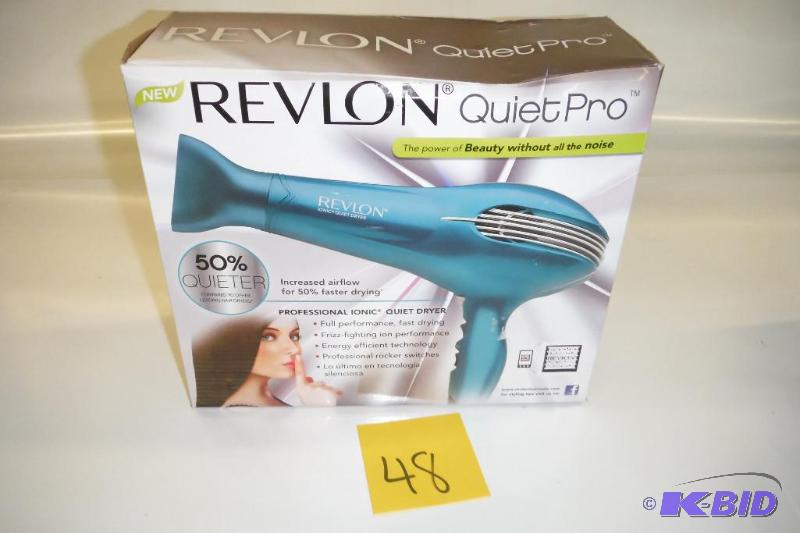 Revlon Quite Pro Ionic Hair Dryer, Blue