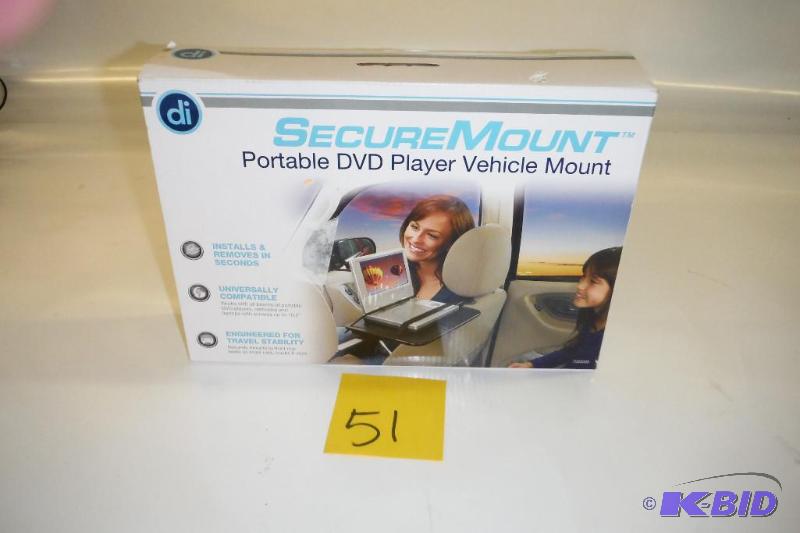 DvdDr 70200 00 Portable DVD Player Car Mount