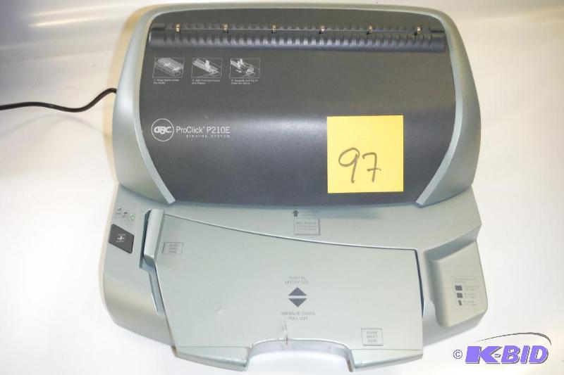GBC ProClick P210E Electric Binding Machine (7708180)