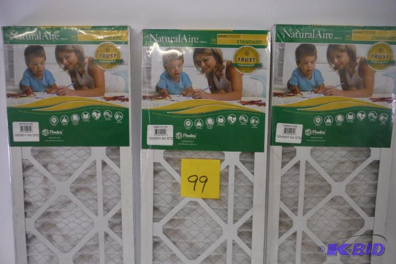 Naturalaire Standard Pleat Filter 10  X 30  X 1 