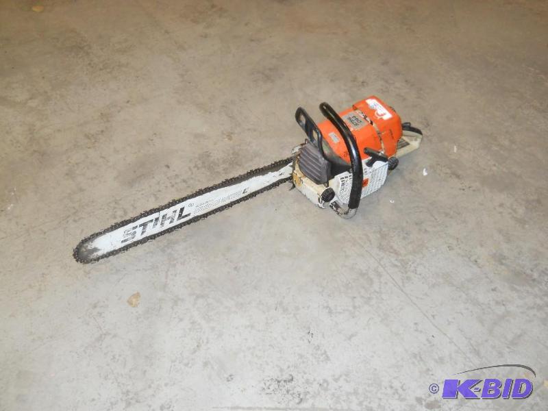 lot 10 image: Stihl 044 Chainsaw With 25 Duromatic E Bar No Reserve