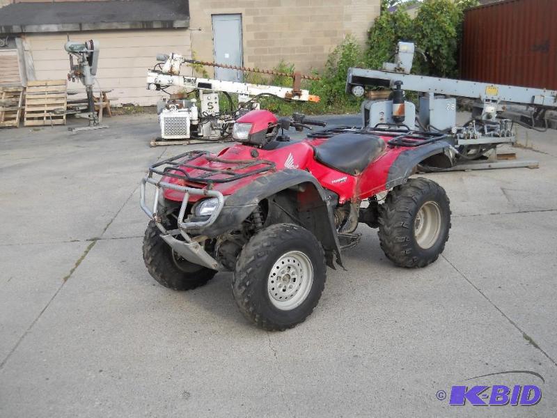 lot 4 image: 2007 Honda TRX 500 ATV 4X4