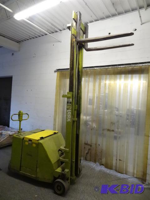 Clark electric walk behind forklift. 12 volt....