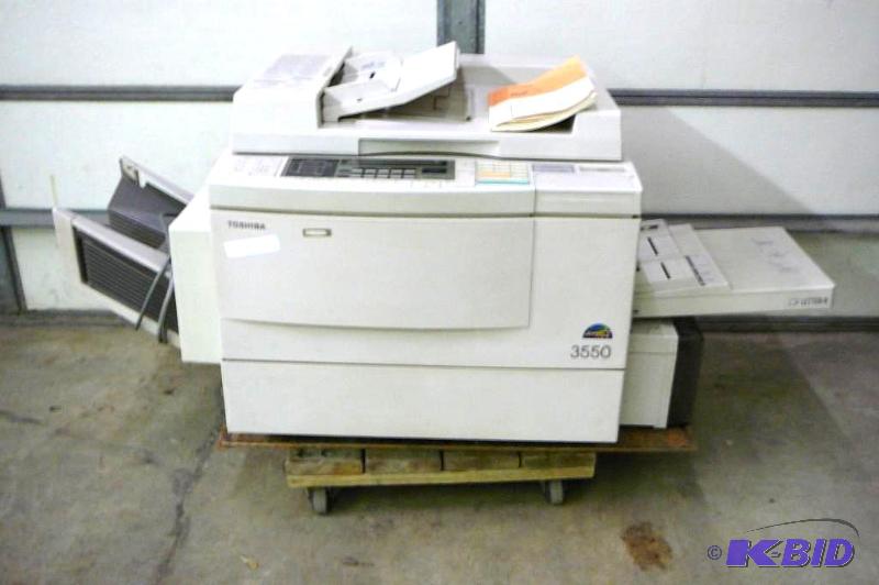 Toshiba&nbspplain paper copier 3550 WORKS...