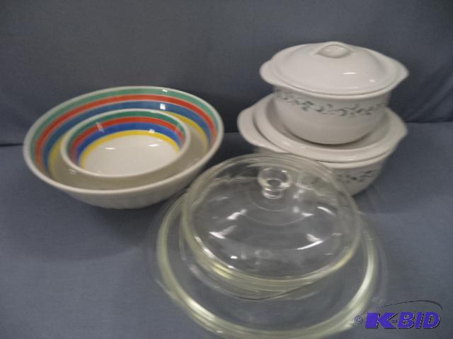 lot 170 image: Pyrex, Corelle