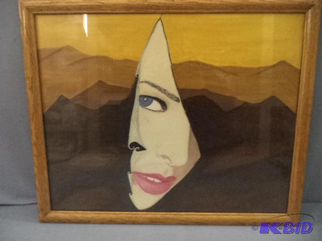 lot 186 image: Framed Art