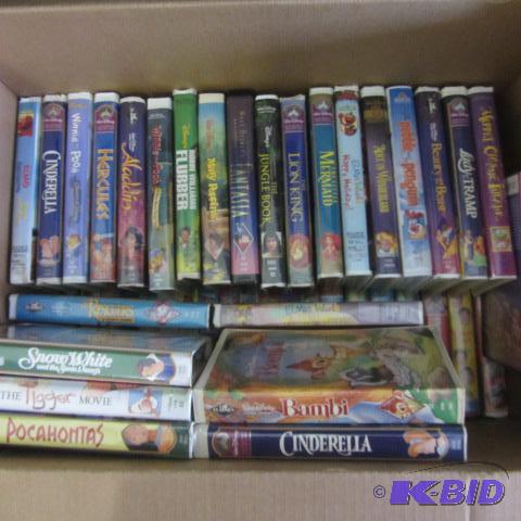lot 217 image: VHS Tapes