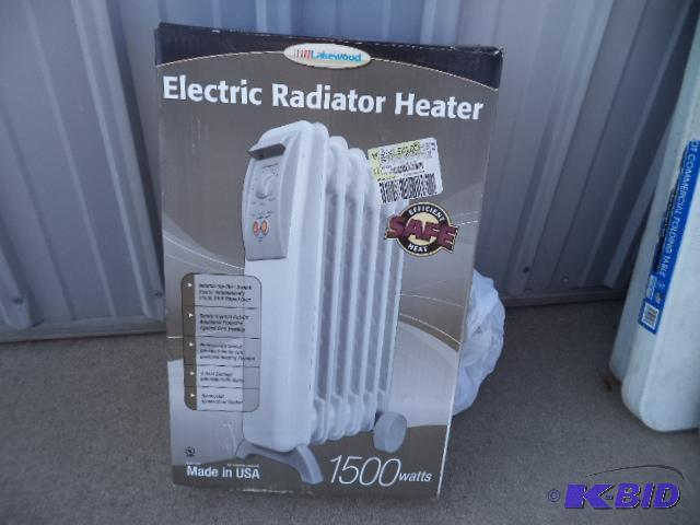 lot 240 image: New Radiator Oil Heater