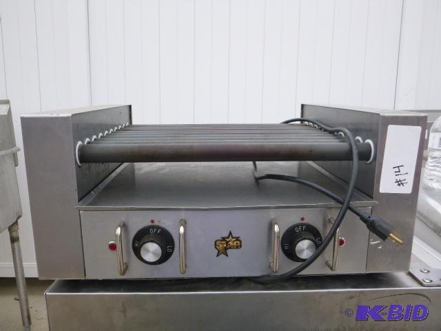 lot 14 image: Star Hot Dog Roller Model 255 - NSF, 115 volt...