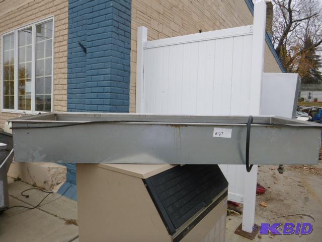 lot 24 image: Stainless Steel Cold Table Insert 220 single ...