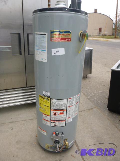 lot 38 image: American Natural Gas Hot Water Heater Model F...