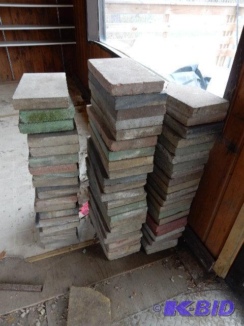 110 pavers.. 2in x 6in x 11 in. You must move...
