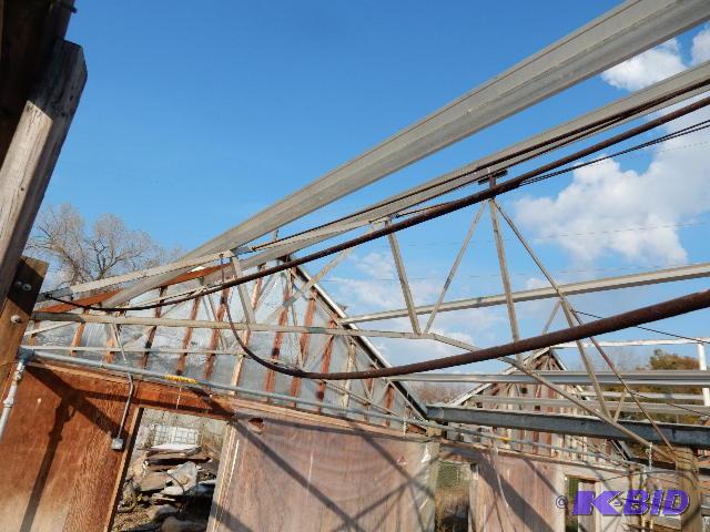 GREEN HOUSE ALUMINUM PERLINS.. 8, at 150 ft. ...