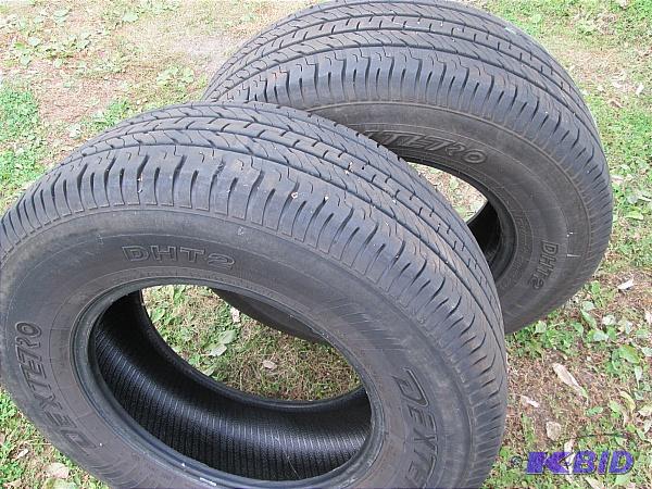 2 used 26570R17 Tires