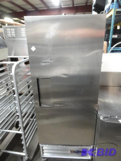 lot 67 image: True model T-12 fridge on wheels. 115 volt...