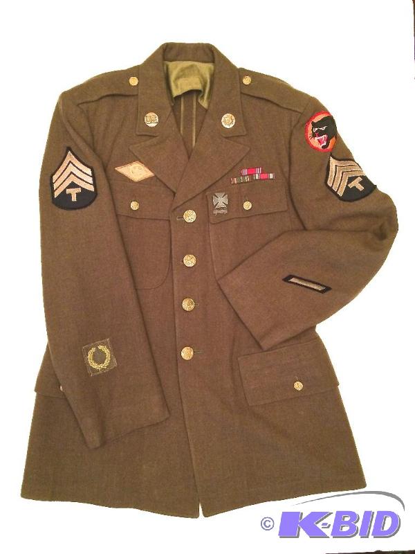 WW2 Wool Jacket With Patches