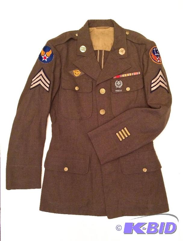 WW2 Wool Jacket With Patches