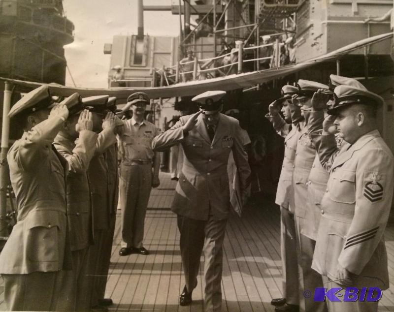 Original Picture of Linden B Johnson Military RARE
