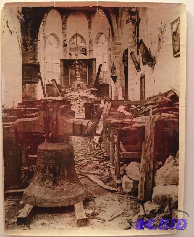 WW2 Picture of a Destroyed Church