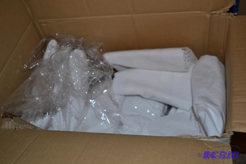lot 105 image: New flat sheets 90x110" approximately 24...