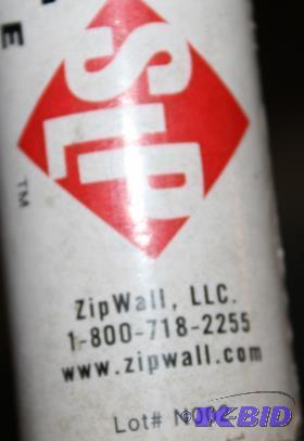 lot 127 image: Zip Wall brand spring loaded poles extend to ...