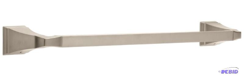 lot 23 image: Delta 128888 Dryden Towel Bar, 18-Inch, Brilliance Stainless