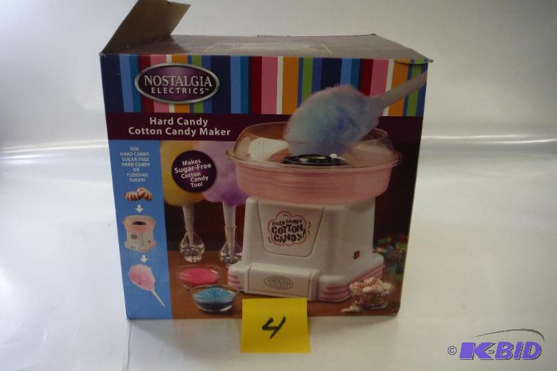 lot 4 image: Nostalgia Electrics PCM805 Hard & Sugar-Free Candy Cotton Candy Maker