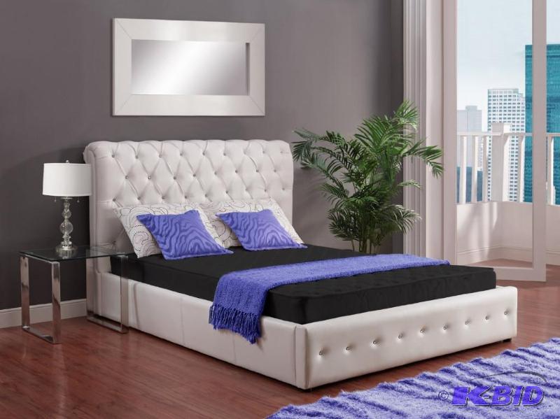 lot 46 image: Signature Sleep Essential 6-Inch Full Mattress, Black