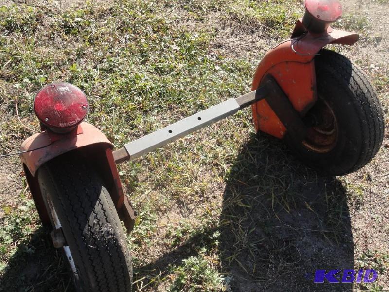 Cart Axle and Tires
