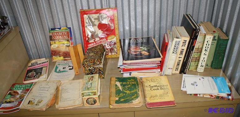 lot 27 image: Vintage Cook books   The Settlement Cook Book...