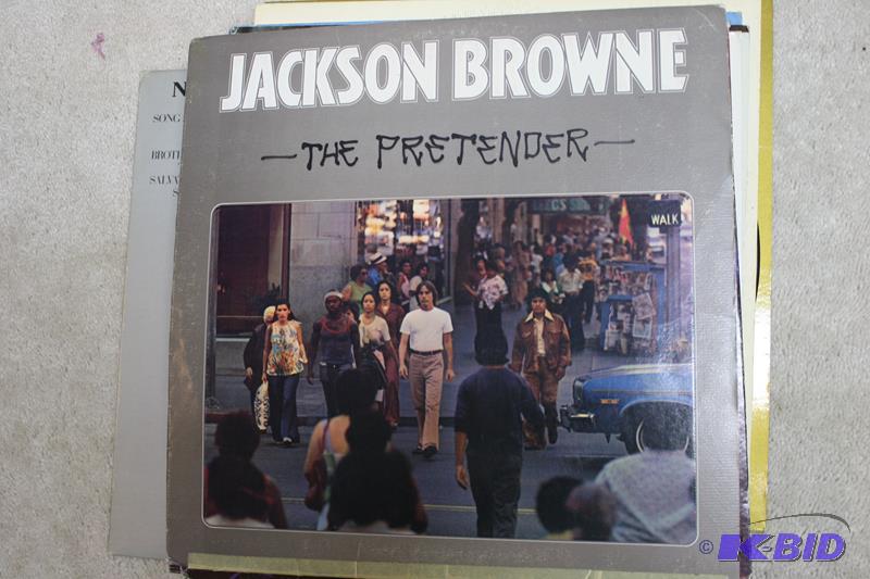 lot 53 image: Records Jackson Browne, Hendrix, Donna Summe...