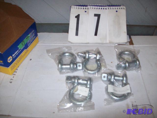 ( 5 ) New Clevises, 12&quot Chain or Cable...